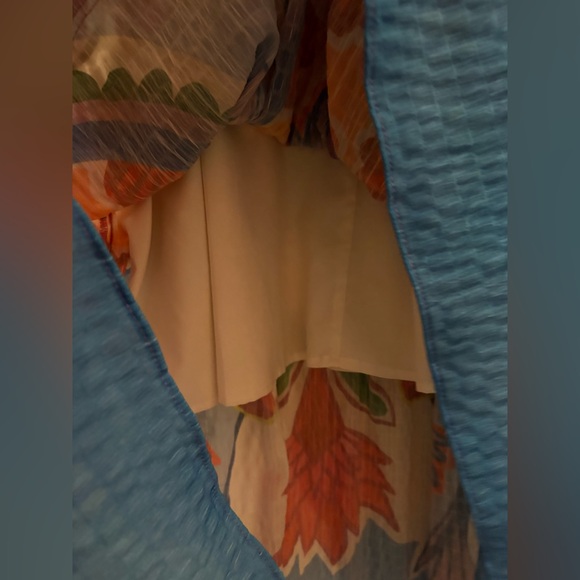 Vince Camuto Multicolor Smocked Dress - Picture 7 of 7